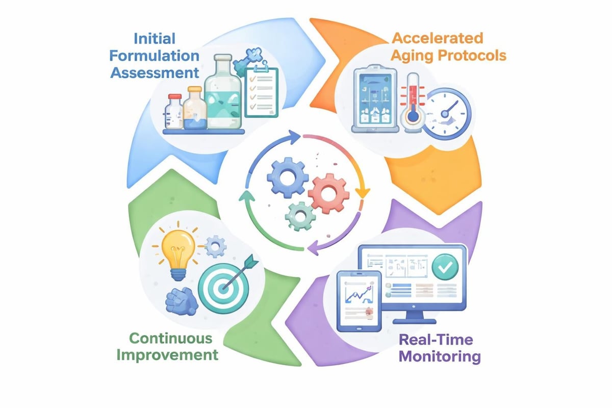 Quality control testing workflow