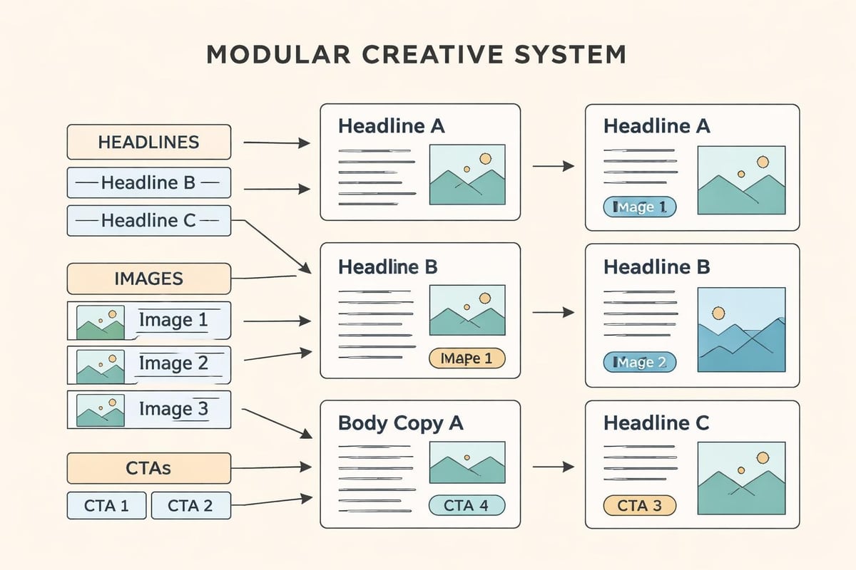 Modular ad components