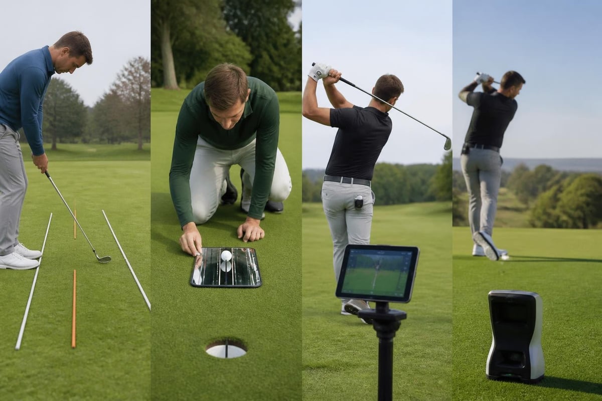 Golf training progression