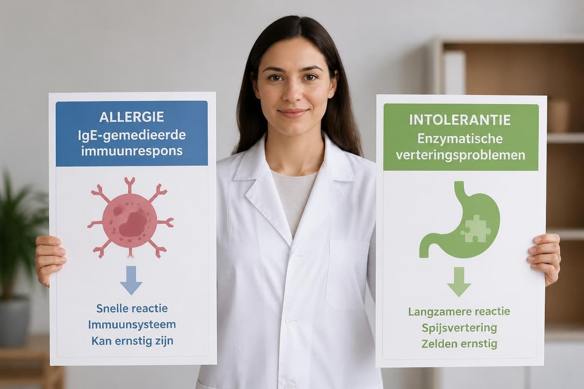 Allergie versus intolerantie mechanisme