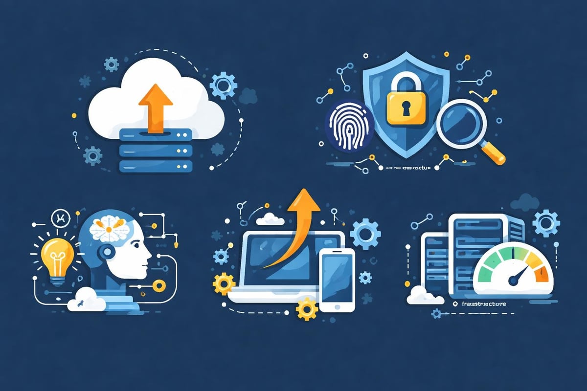Independent IT consultant service areas