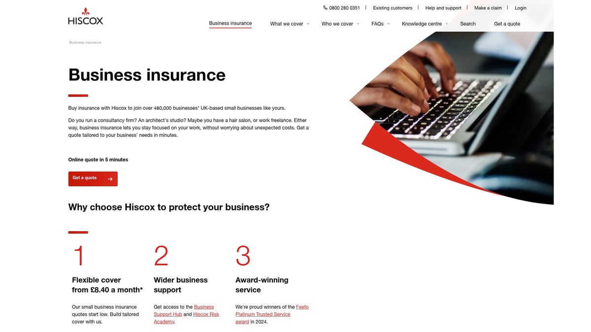 7 Essential Commercial Insurance Agencies for UK Businesses 2026 - Hiscox 7 Essential Commercial Insurance Agencies for UK Businesses 2026 - Hiscox