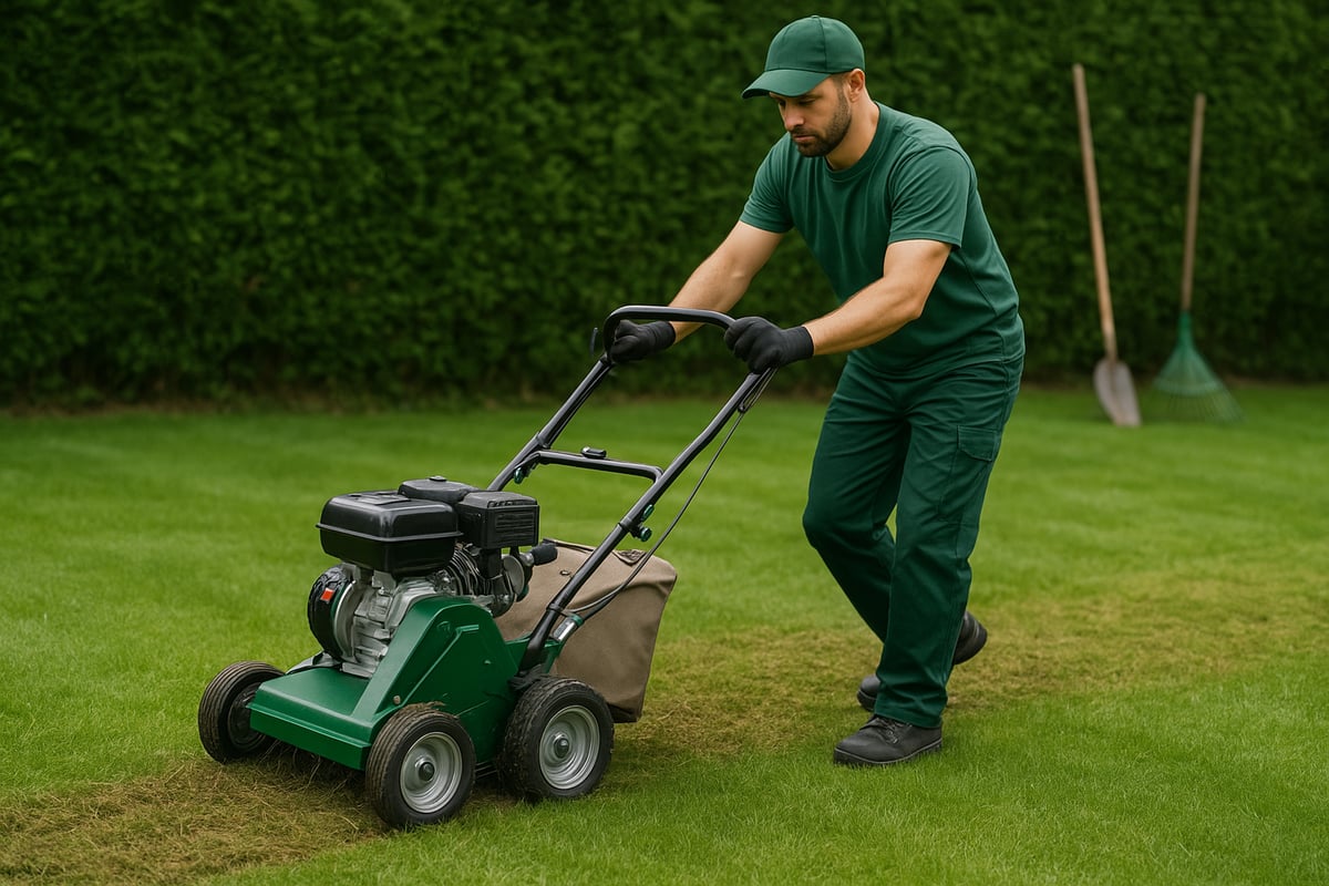 Técnicas modernas de corte y escarificado (verticut)