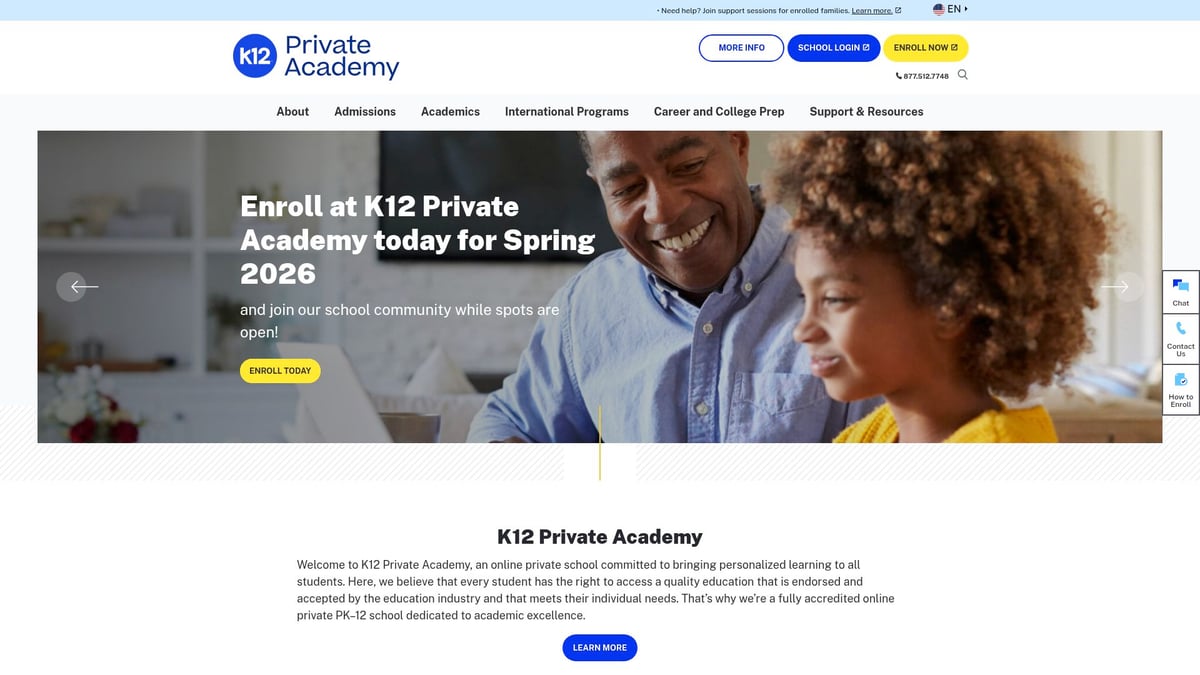 9 Best Homeschool Program Reviews for Families in 2026 - K12 Private Academy