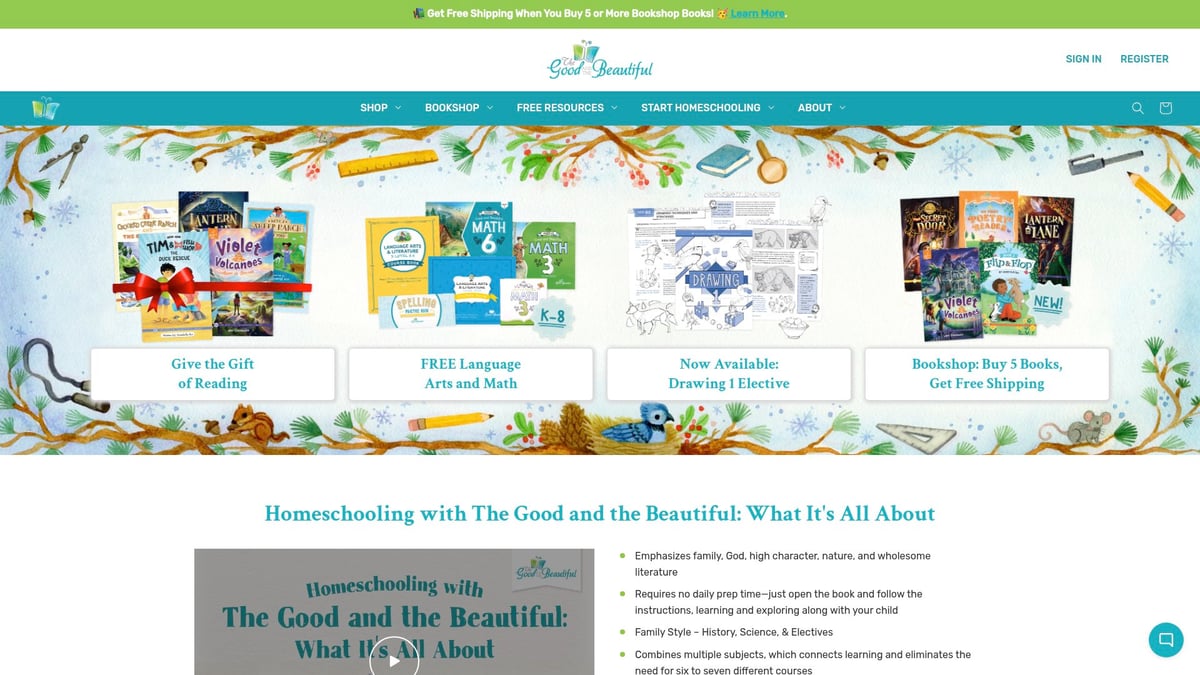 9 Best Homeschool Program Reviews for Families in 2026 - The Good and the Beautiful