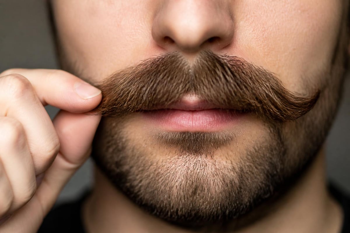 Mustache wax ingredient interaction