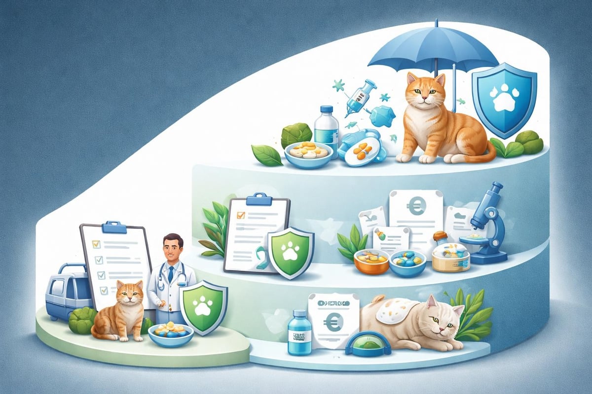 Tipos de coberturas en seguros para gatos