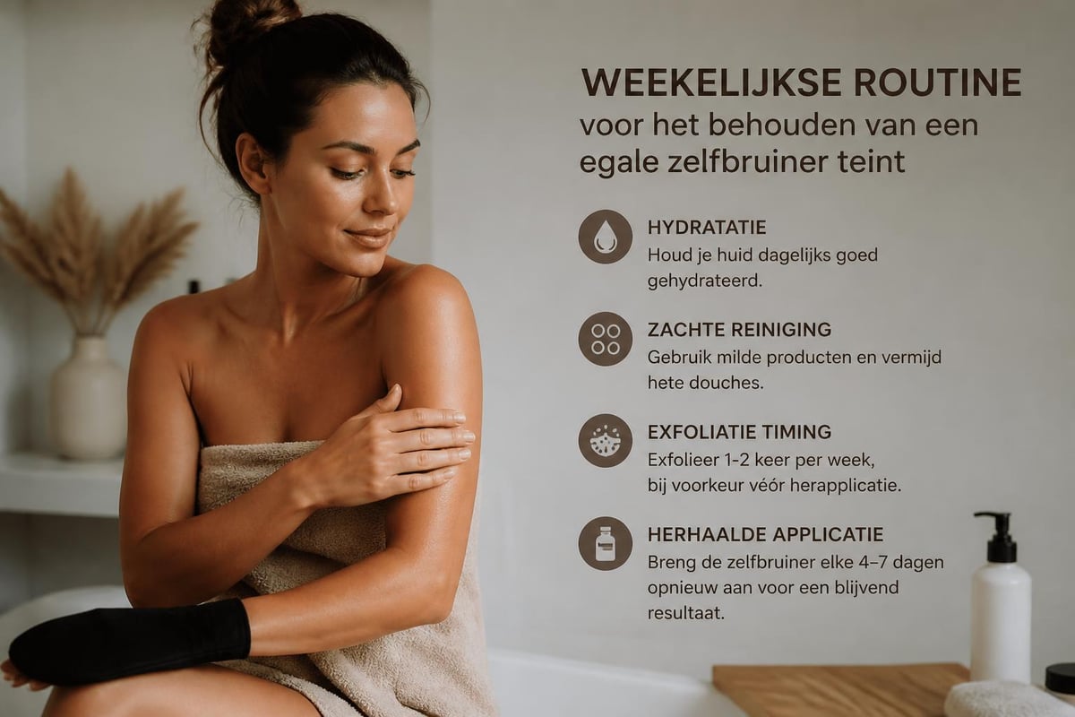 Onderhoud bruine teint