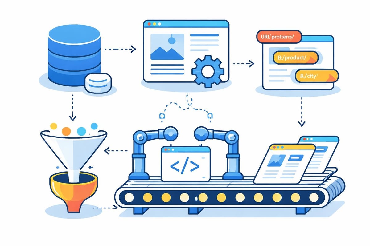 Programmatic SEO data architecture