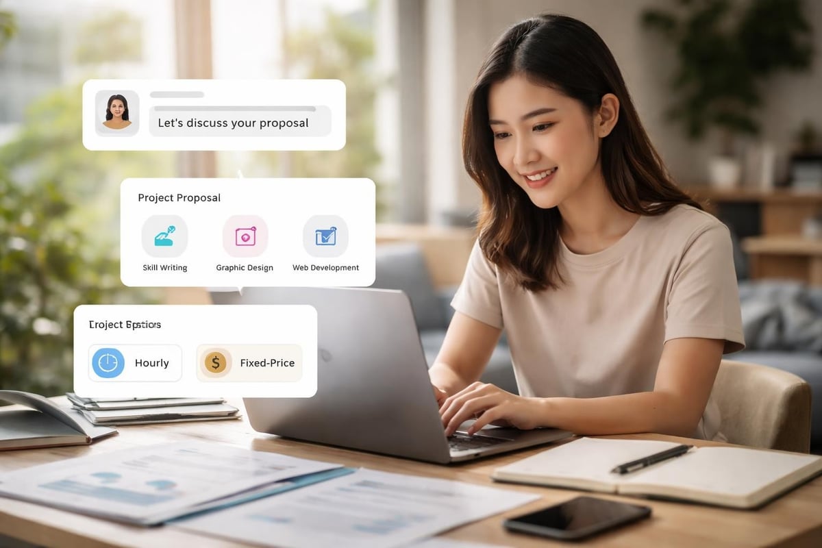 Upwork freelancing platform