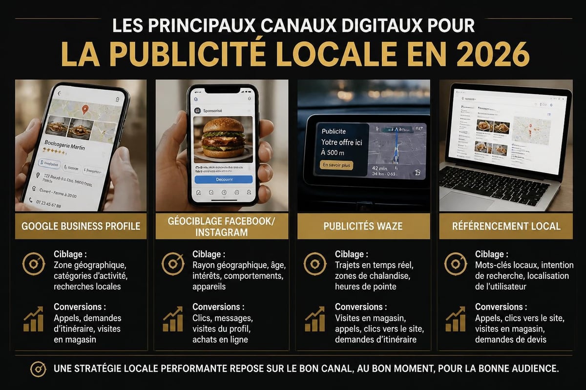 Digital local advertising channels