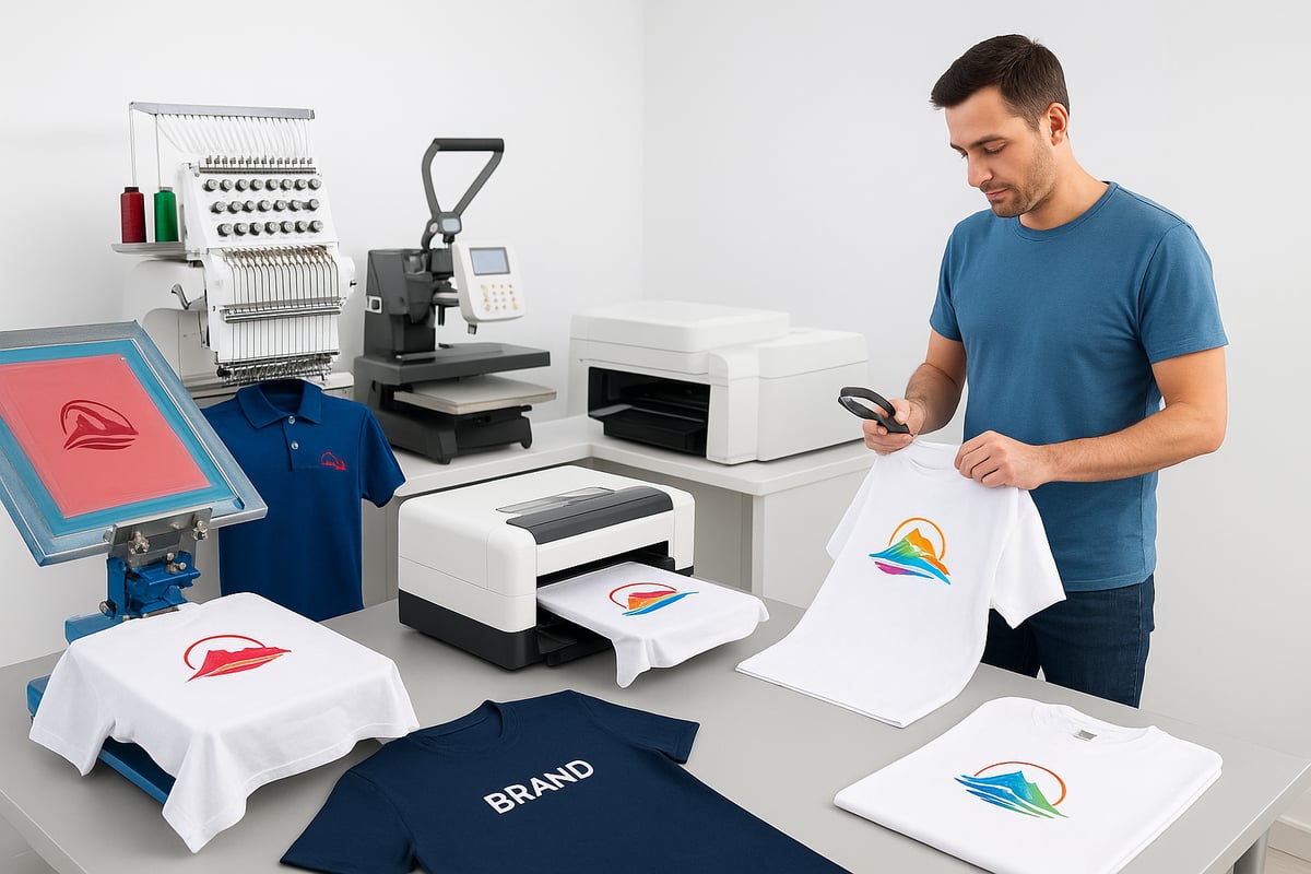 Core Methods of Shirt Branding: Techniques, Pros, and Cons