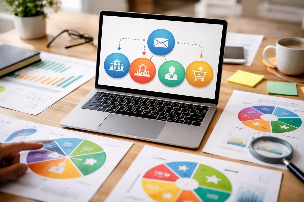 B2B email segmentering