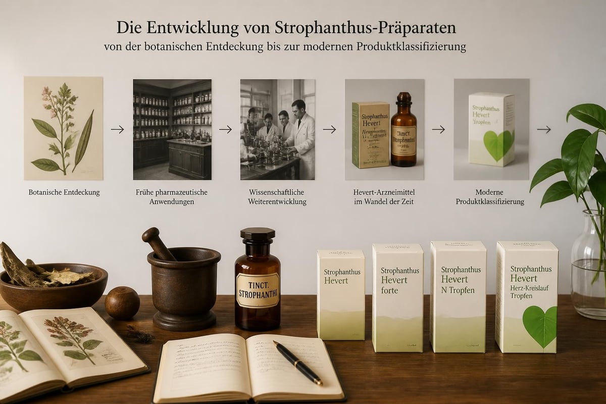 Strophanthus Hevert Geschichte