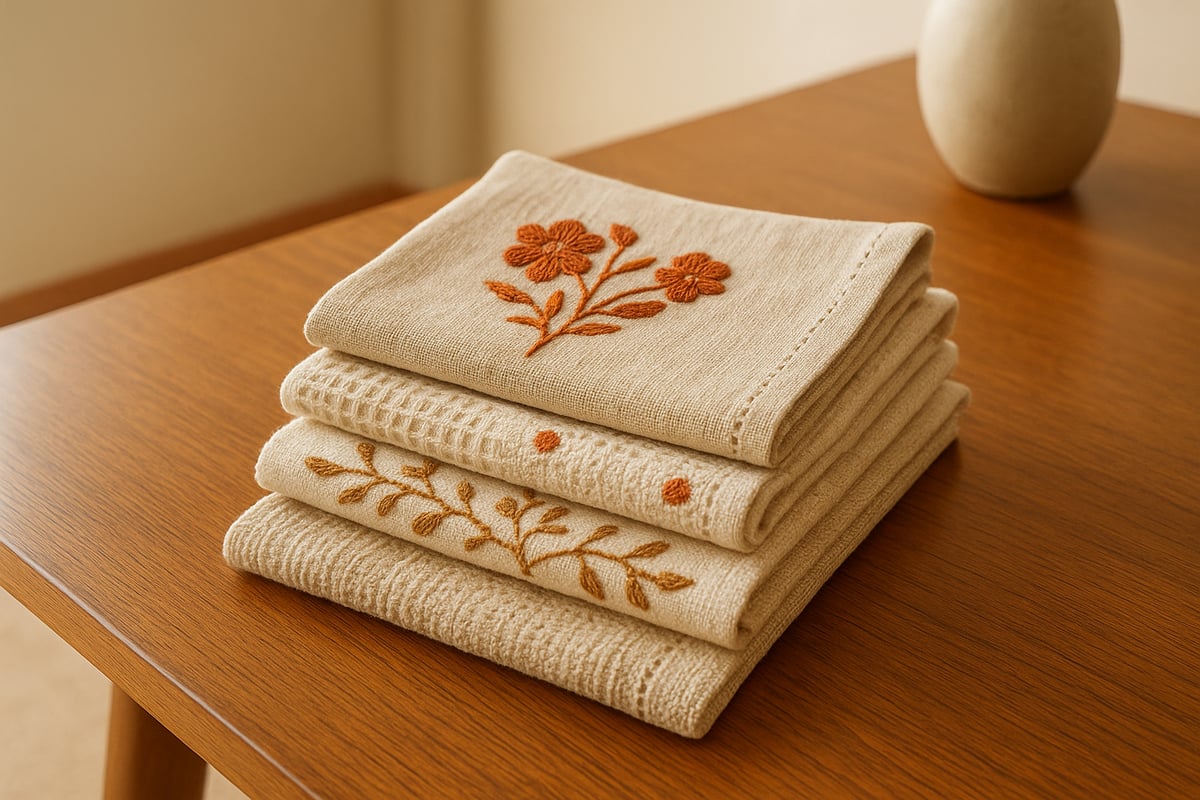 ¿Qué son las servilletas artesanales?