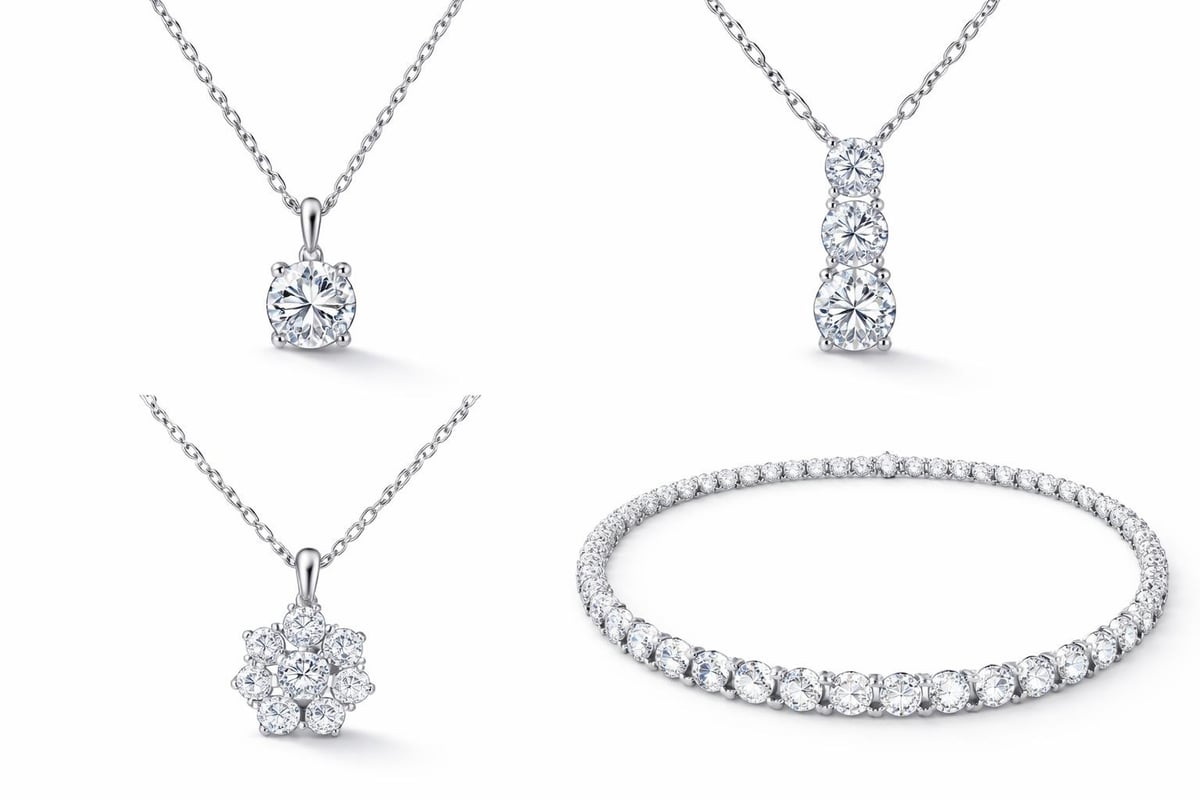 Stone necklace styles comparison