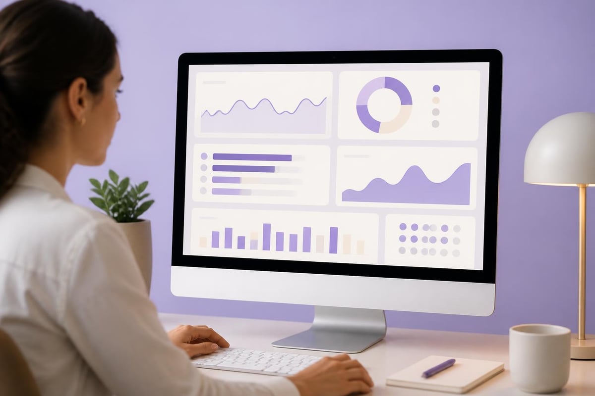 Marketing metrics dashboard