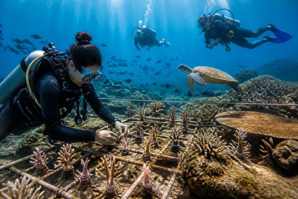 Sustainable diving practices