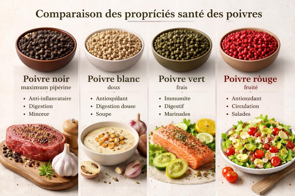 Variétés de poivre
