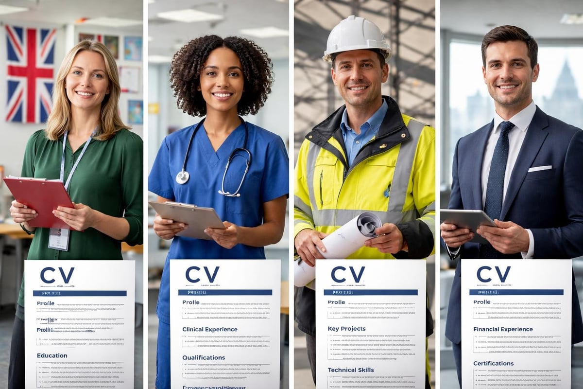 Sector-specific CV requirements