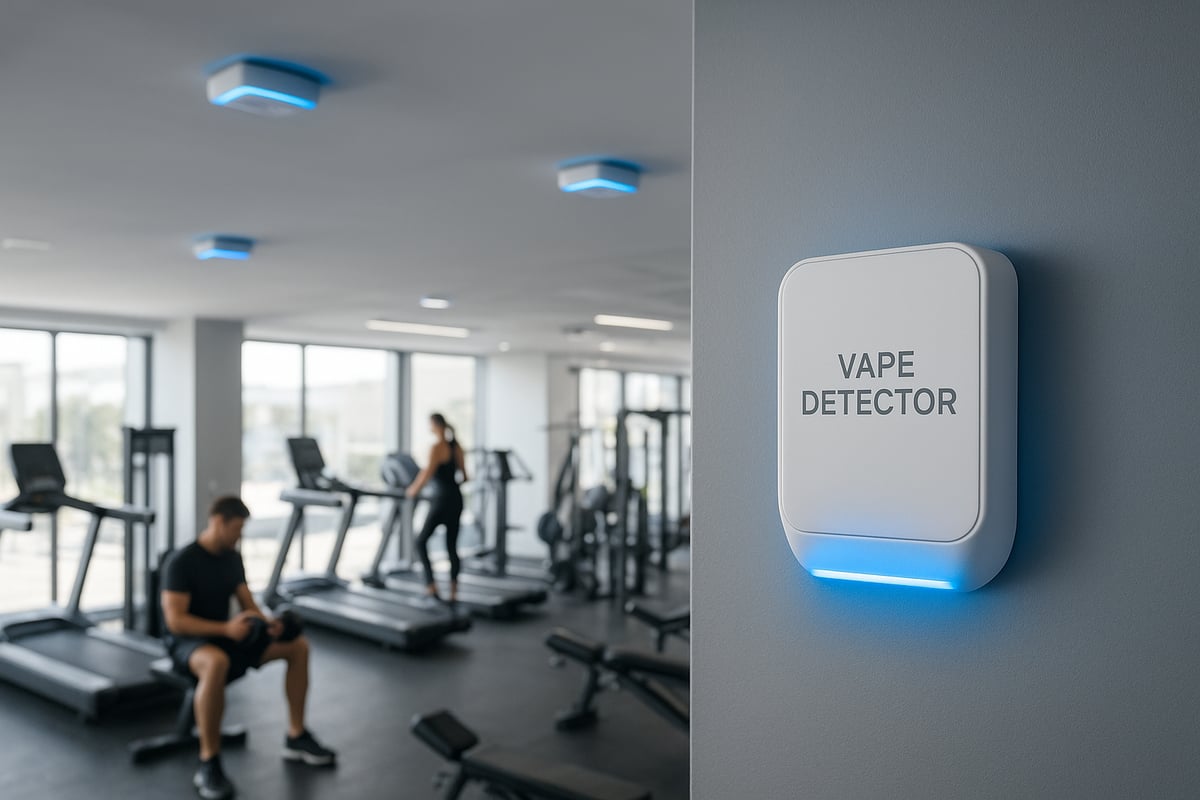 How Gym Vape Detectors Work: Technology Explained