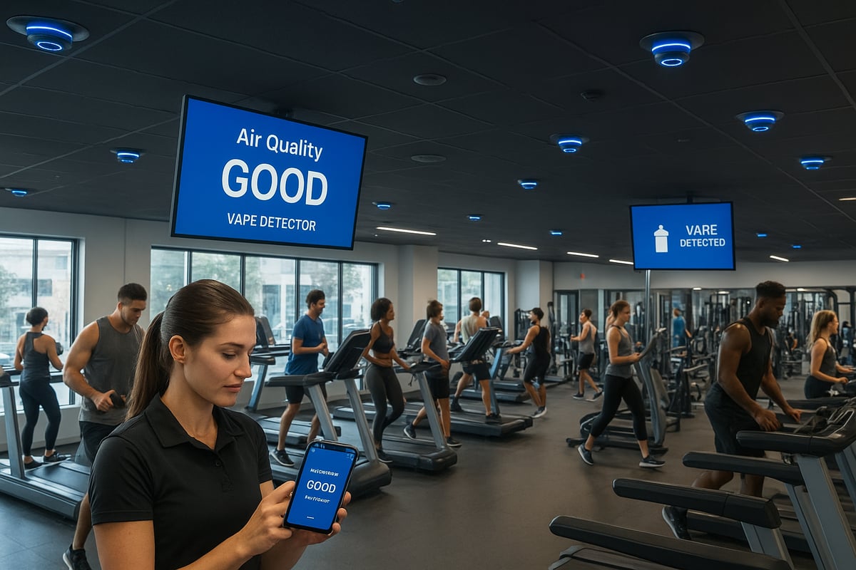 Key Features to Look for in a 2026 Gym Vape Detector