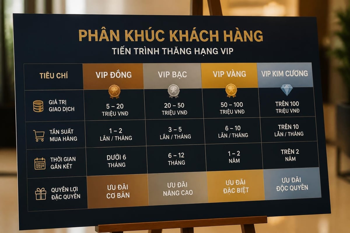 VIP customer classification system