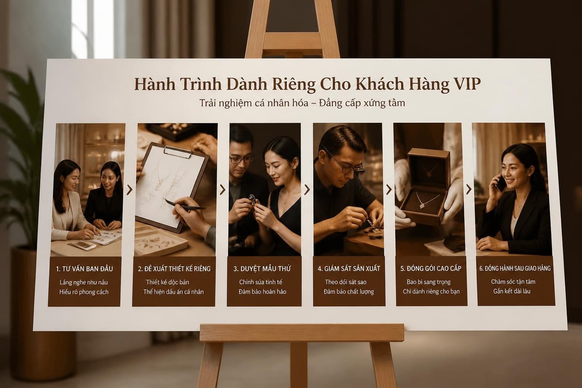 Personalized VIP service journey