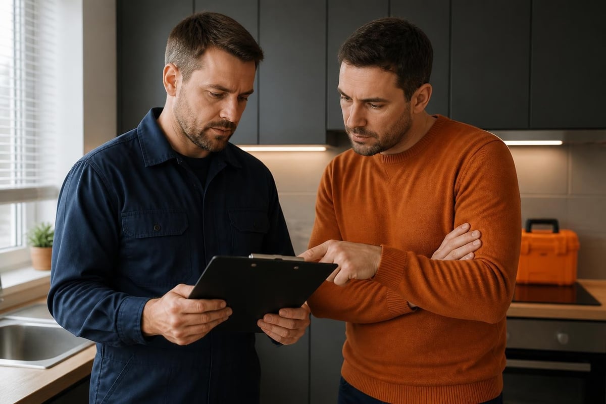 Evaluating plumber credentials