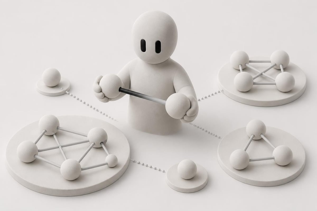 Link network graph