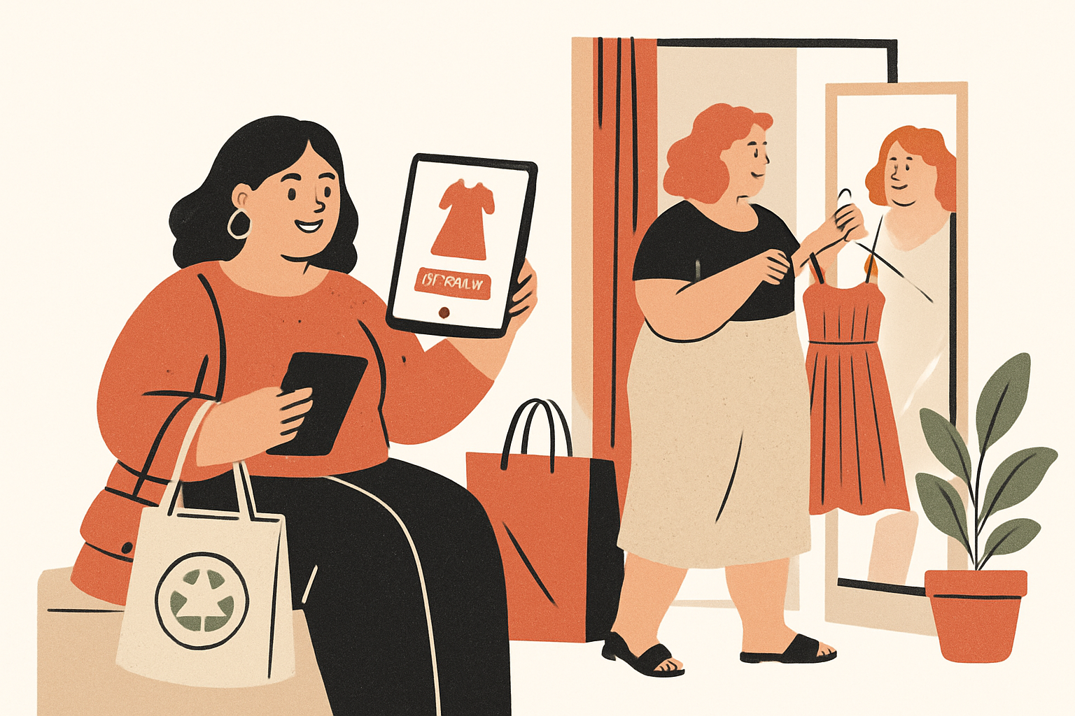 Fremtidens Shoppingoplevelse for Stor Mode
