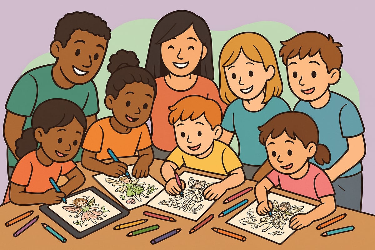 Tips for Designing or Choosing the Perfect Fairies Coloring Page