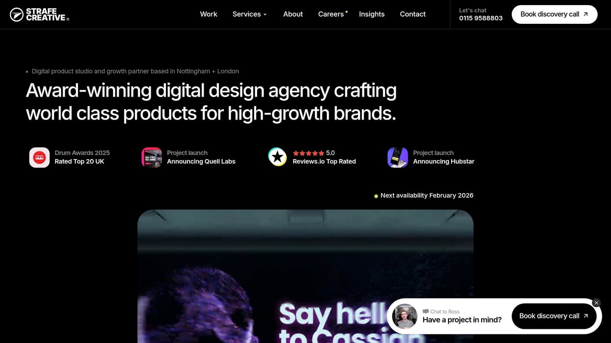 7 Essential Web Design Company Near Me Picks for 2026 - Strafe Creative