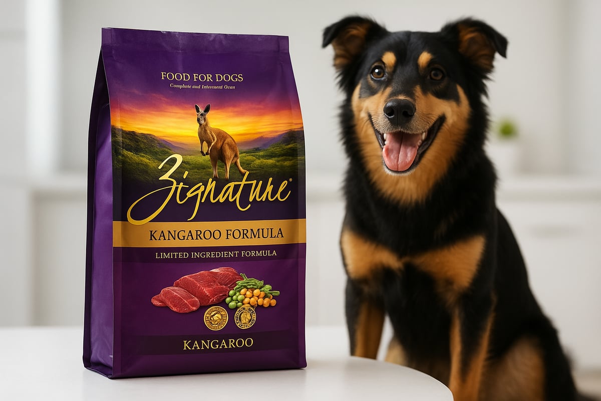 Vad är Zignature Kangaroo Dog Food?