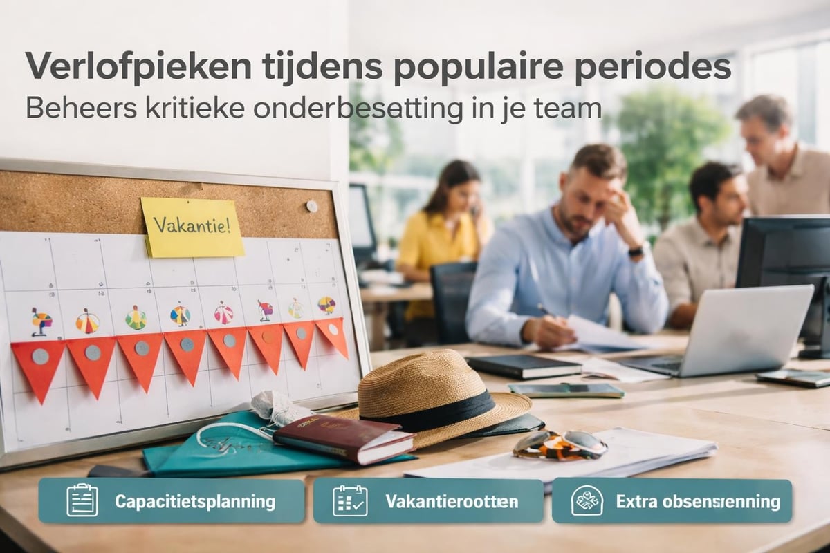 Verlofpieken en capaciteitsbeheer