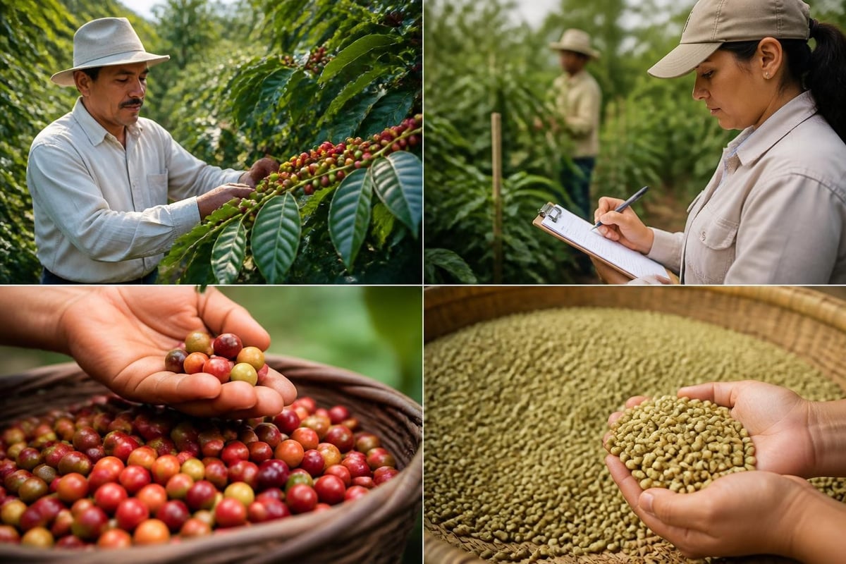 Processus de certification café bio