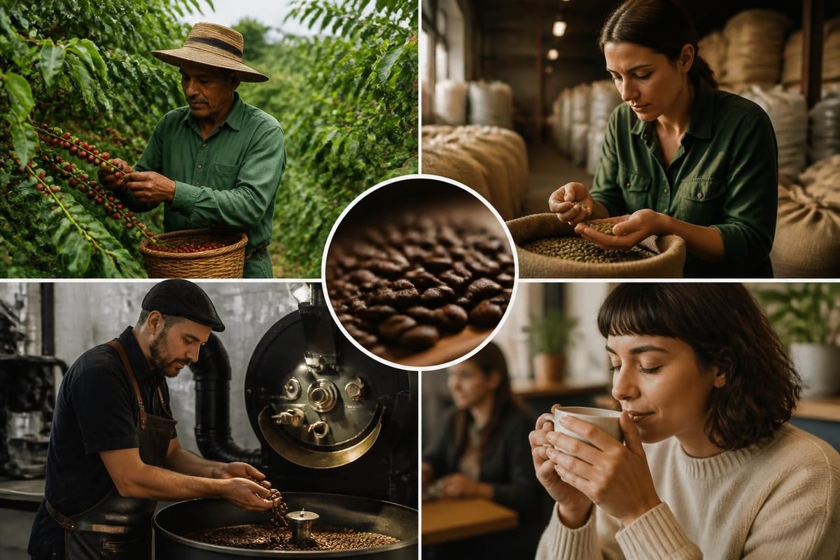 Chaîne de valeur café bio