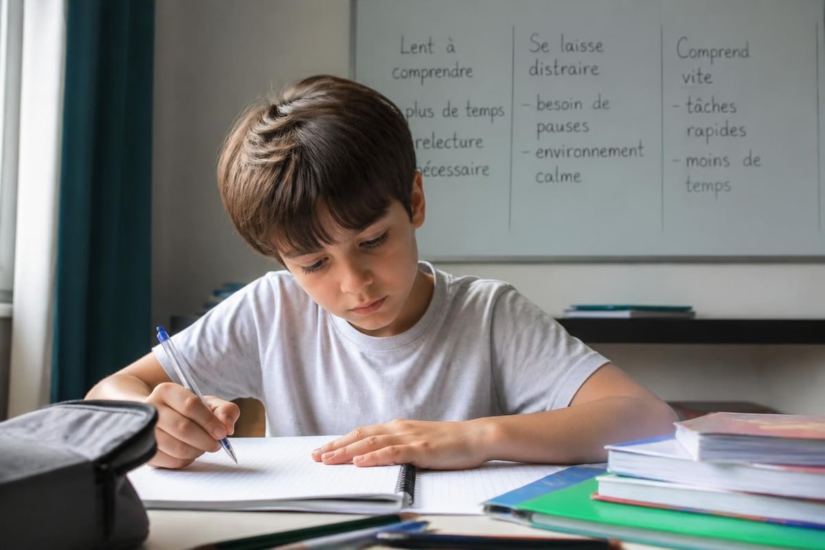 Facteurs influençant temps devoirs