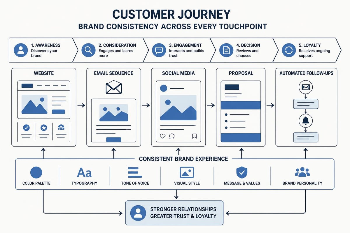 Digital brand touchpoints