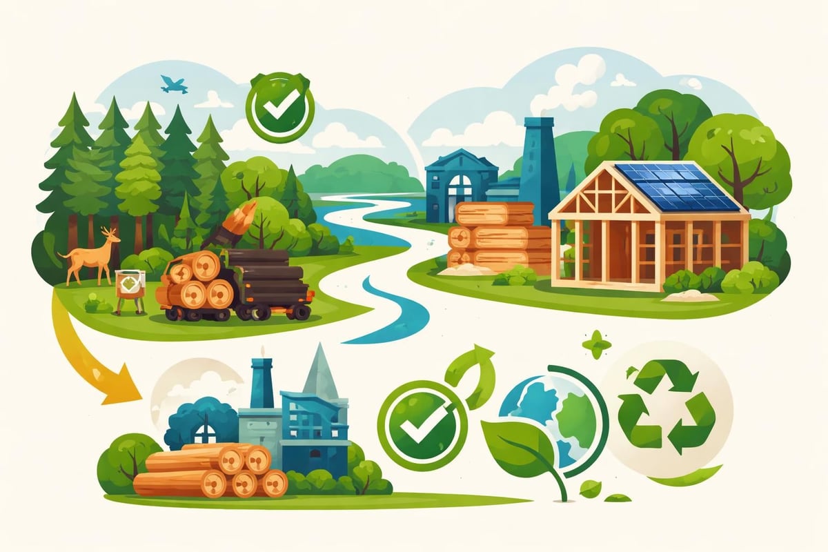Sustainable timber sourcing