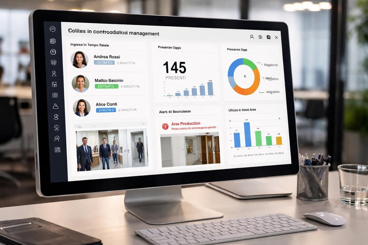 Dashboard controllo accessi