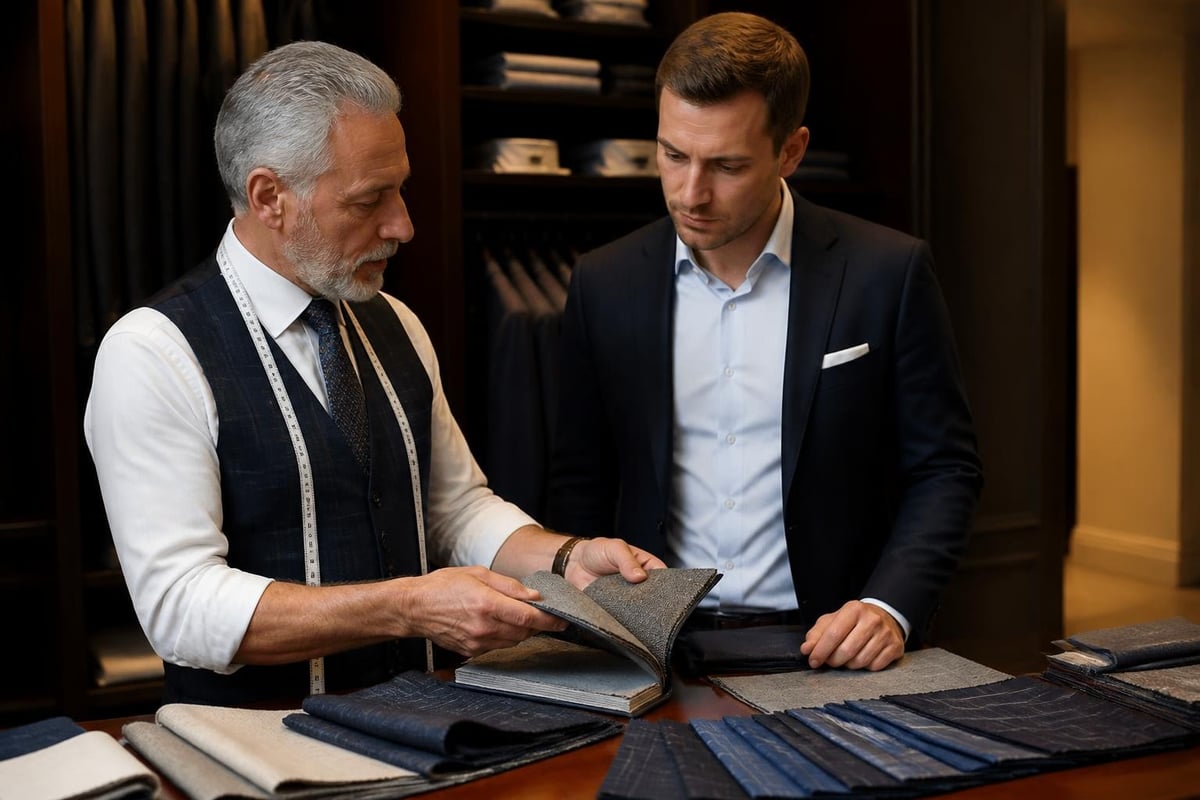 Bespoke tailoring consultation process