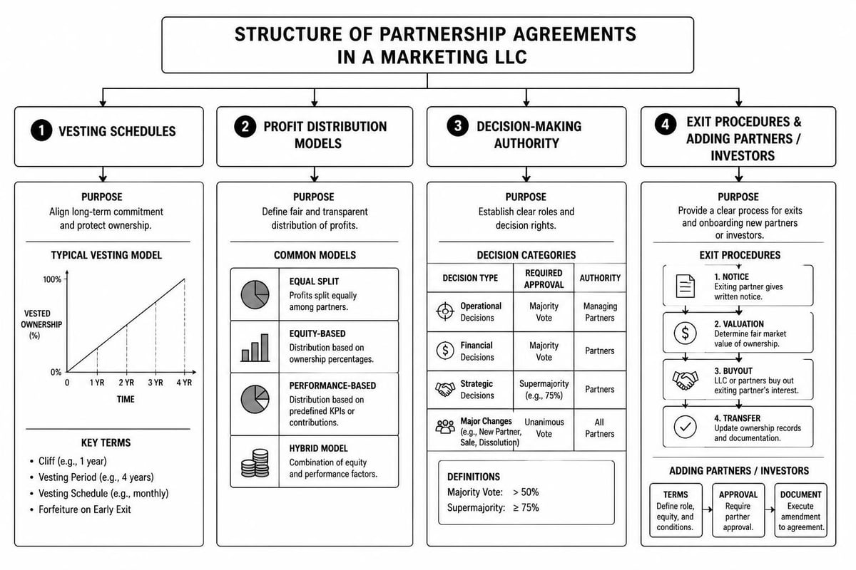 LLC partnership framework