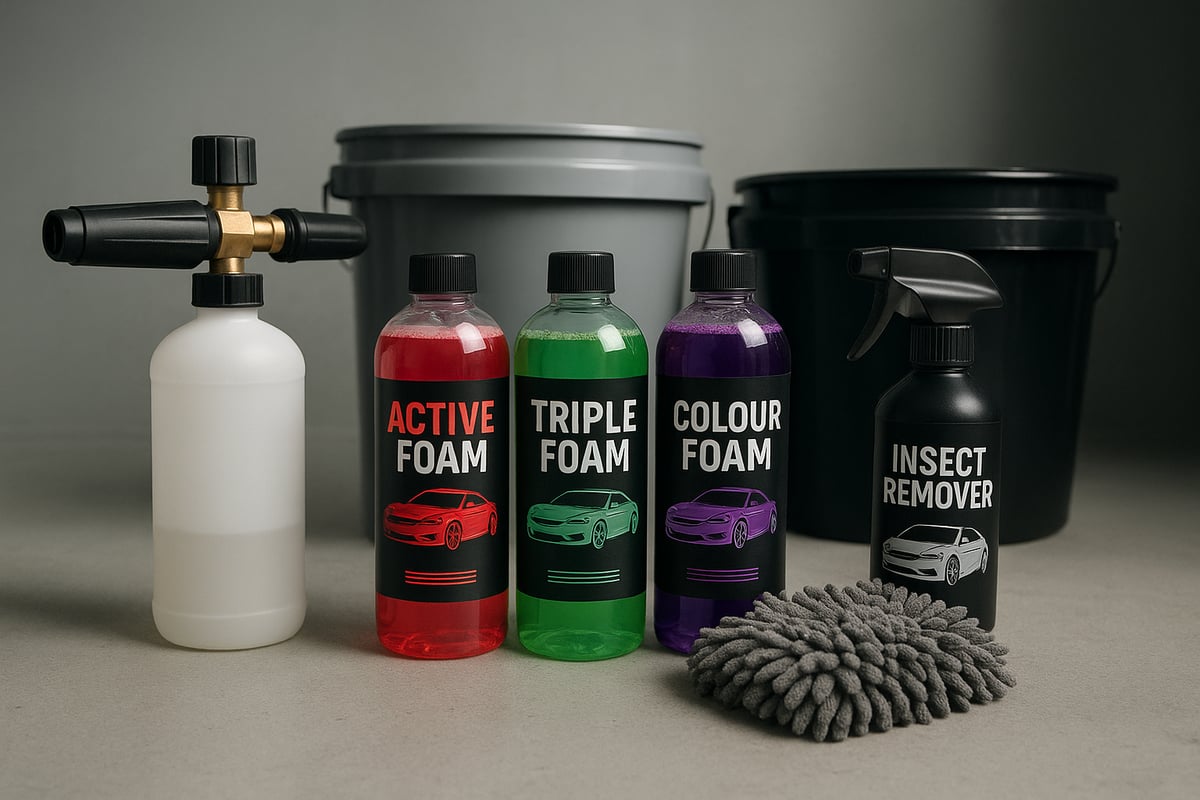 Tipos de Produtos de Pré Lavagem: Como Escolher o Ideal