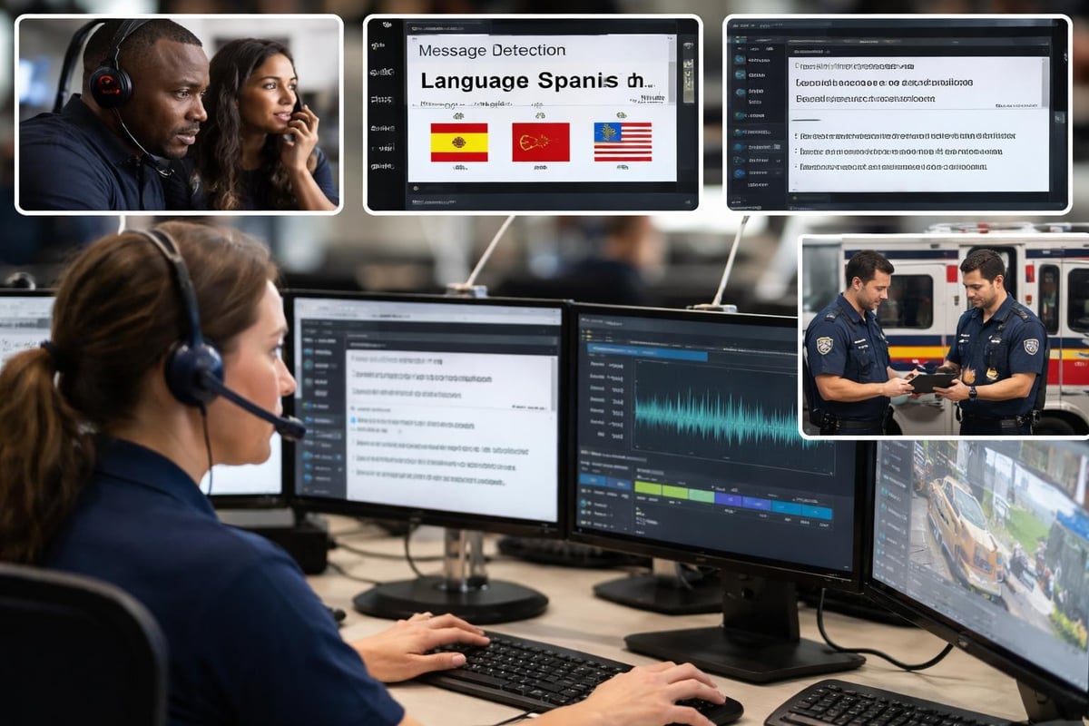 Emergency translation workflow