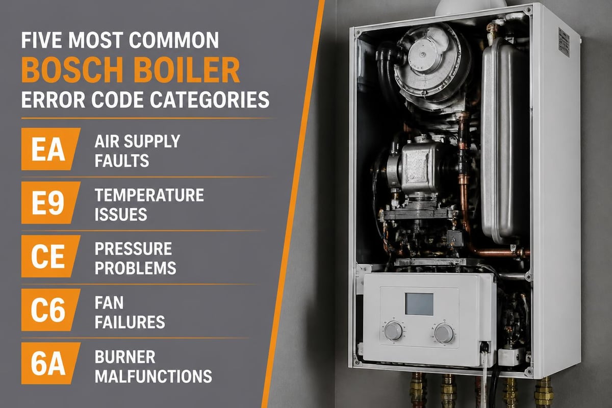 Bosch boiler error codes