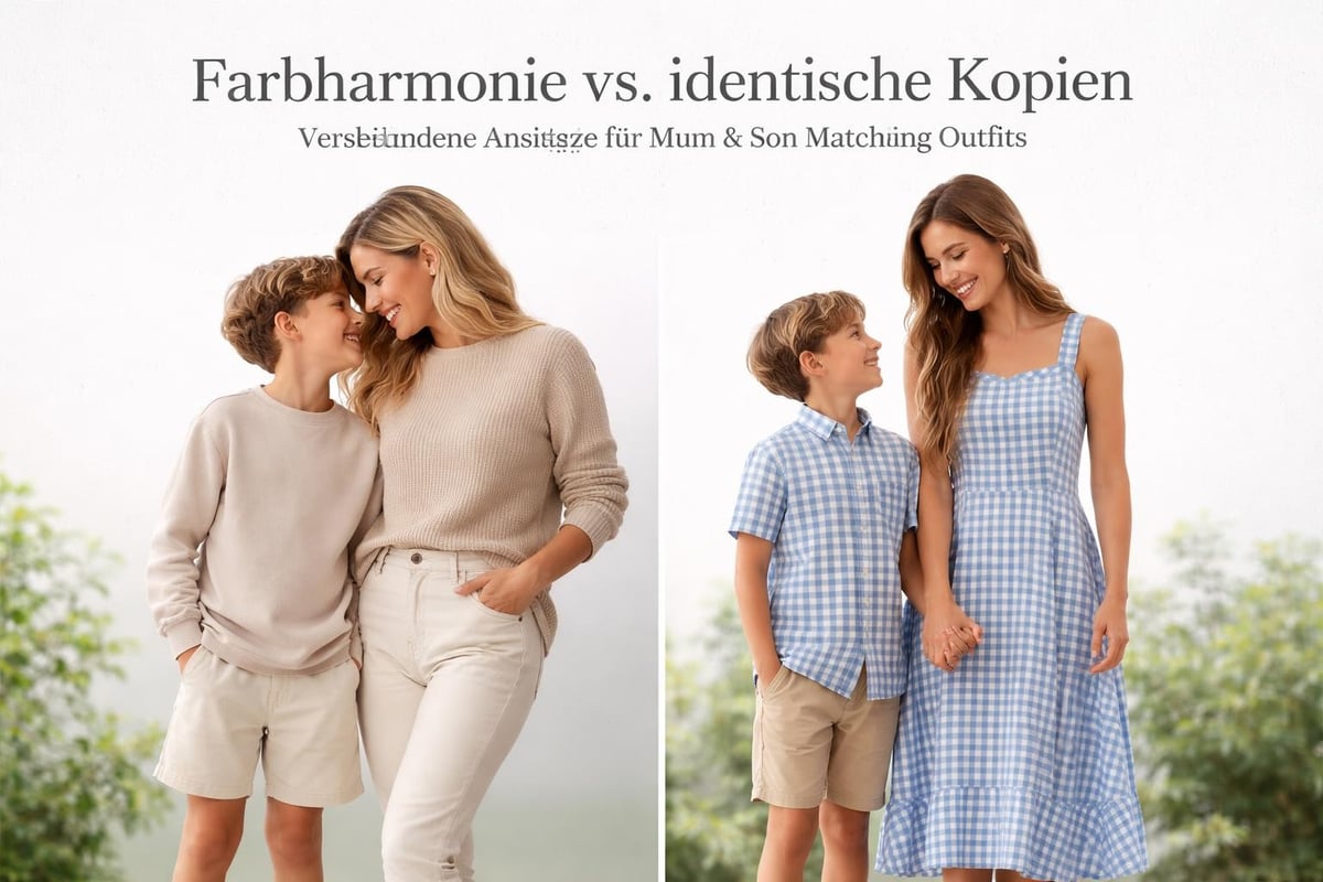 Farbkoordination bei Partnerlooks