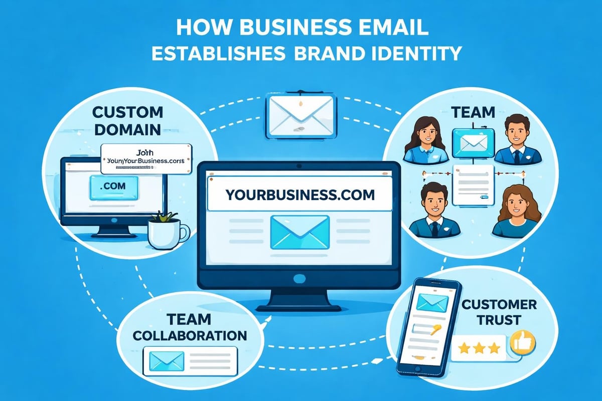 Business email infrastructure