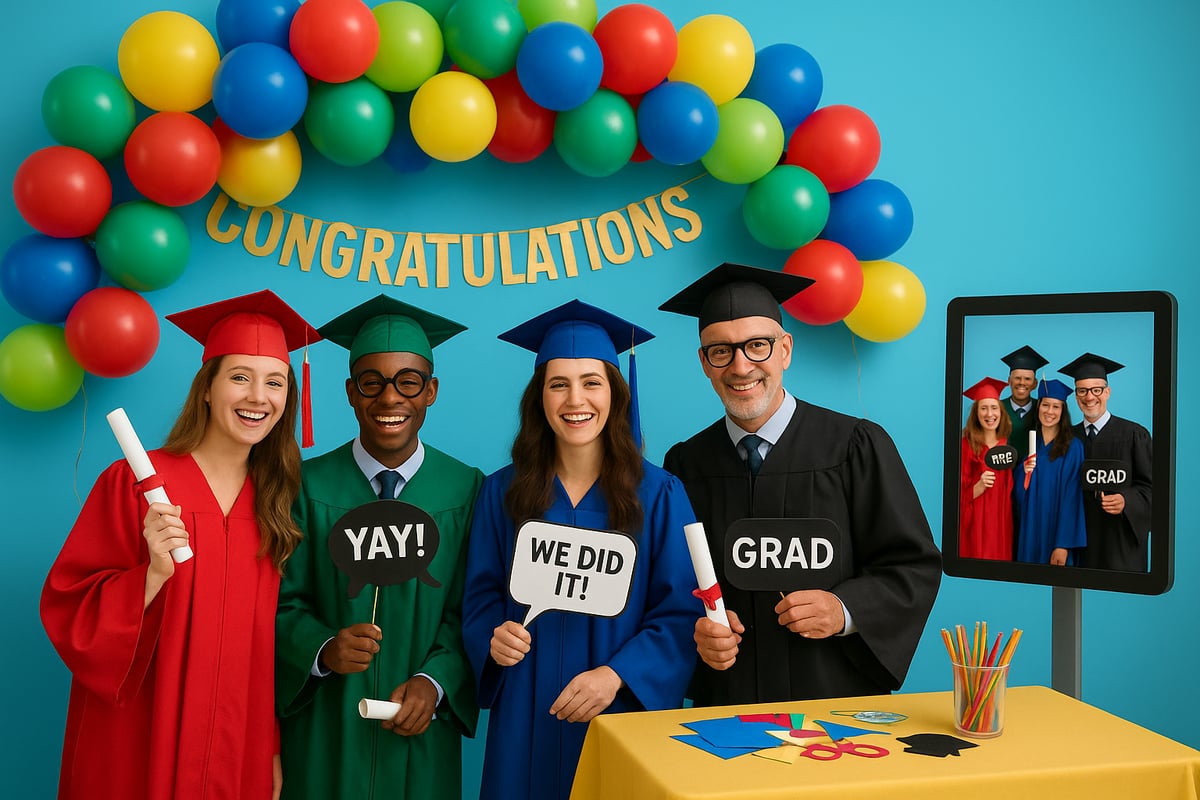 Creative Photo Booth Ideas for Graduation Parties
