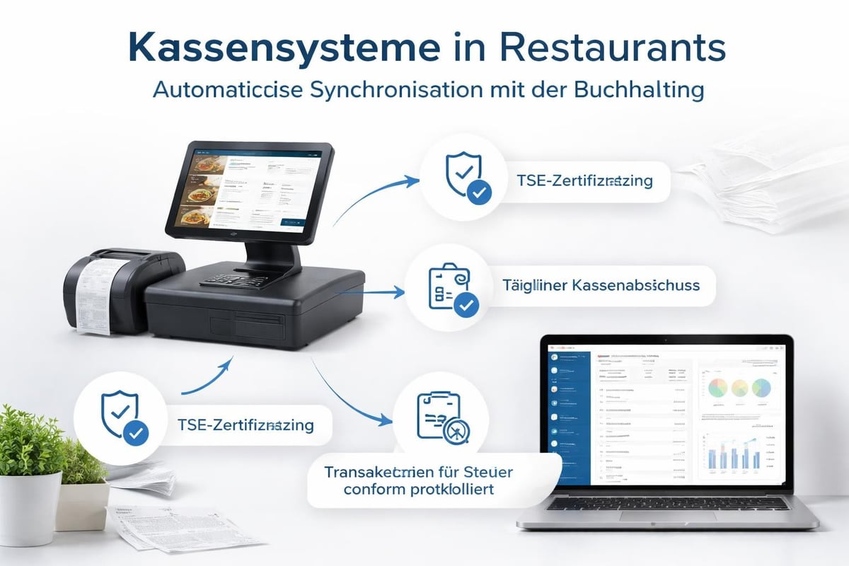 Moderne Kassensystem-Integration
